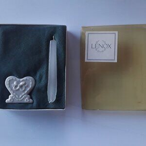 Lenox Mini Vintage Heart Shape Candle Holder